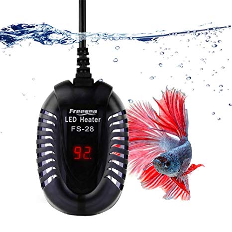 FREESEA 50W 75W 100W 200W 300W Aquarium Fish Tank Heater with LED Temperature Display