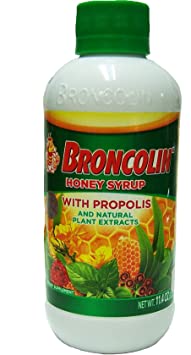 Broncolin Cough Syrup With Propolis Jarabe Para La Toz Broncolin Con Pr by Broncolin