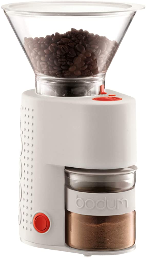 bodum BISTRO electric coffee grinder off-white 10903-913