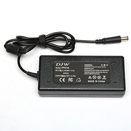 DJW 90W High Power Ac Adapter Charger For HP Compaq Presario Cq50 Cq57 Cq58 Cq60 Cq61 Cq62;G40 G41 G42 G42t G50 G60 G60T G61 G62 G62t G62x G70 G71 G72 G72t;Pavilion Dm1 Dm4 M6 M7