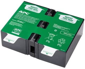 APC Replacement Battery Cartridge #124 - UPS battery - lead acid (APCRBC124) -