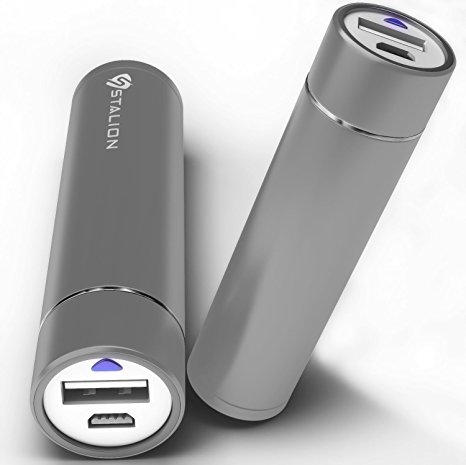 Stalion Saver C3 3200mAh  Portable External Battery Pack for Smartphones - Quick Silver