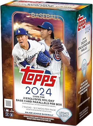 2024 Topps Updates Baseball Retail Value Box - 7 Packs per Box & 12 Cards per Pack