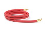 TEKTON 46333 38-Inch ID by 6-Foot 250 PSI  Rubber Lead-In Air Hose with 14-Inch MPT Ends