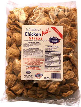 Dixie Diners' Club - Chicken (Not!) Strips, 1 lb bag