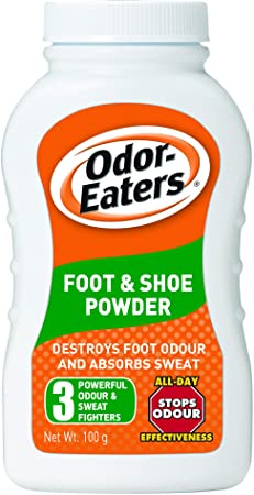 Odor-Eaters Odor-Eaters Foot & Shoe Powder 100gm, 100 grams