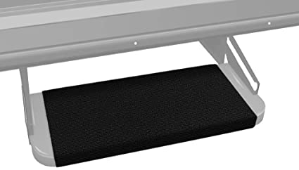 Prest-O-Fit 2-0314 Outrigger RV Step Rug Black Onyx 18 In. Wide