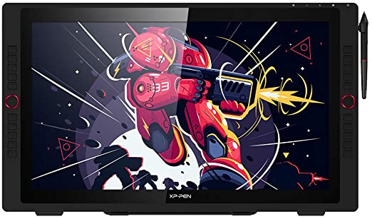 XP-PEN Artist24 Pro Drawing Pen Display 2K Resolution Graphics Tablet 23.8 Inch Screen Supports a USB-C to USB-C Connection（20 Customizable Shortcut Keys and Tilt Function）