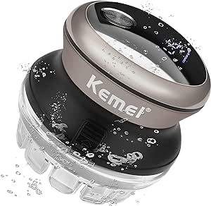 KEMEI Hair Clipper for Men,Circular Cordless Hair Trimmer, Self-Haircut Kit, Rechargeable LED Display KM 887