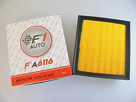 F1AUTO FA6116 FLAT PANEL ENGINE AIR FILTER