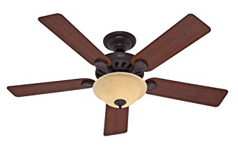 Hunter 23723 52-Inch Five-Minute Ceiling Fan, New Bronze