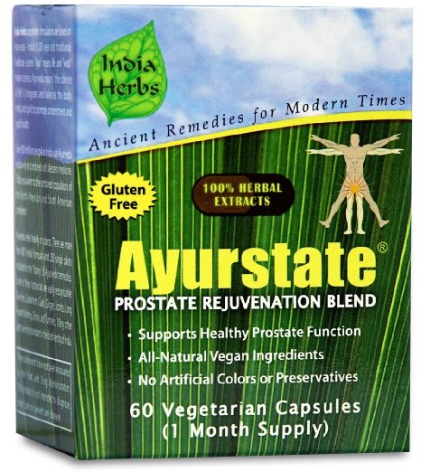 Ayurstate for Prostate Rejuvenation, 60 Capsules