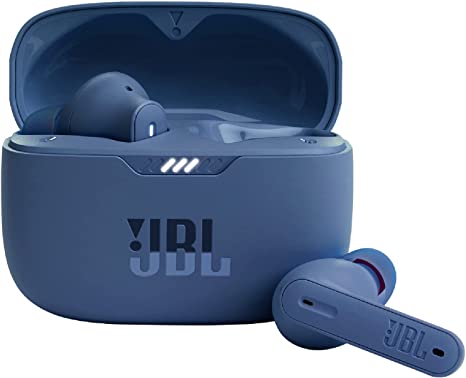 JBL Tune 230NC TWS In-Ear Headphones - True Wireless Bluetooth headphones in charging case with Active Noise Cancelling and up to 40 hours battery life, in blue