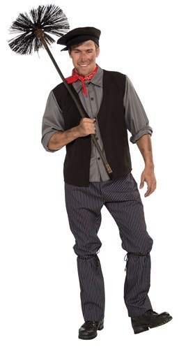 Bert Victorian Chimney Sweep Male Fancy Dress Costume by Parties Unwrapped
