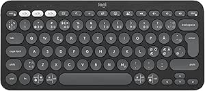 Logitech Pebble Keys 2 K380s - Graphite, QWERTY UK Layout