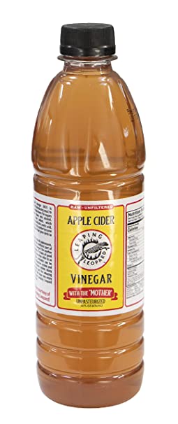 Leaping Leopard Apple Cider Vinegar with the "Mother (Single Unit)