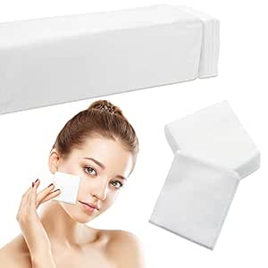 600 Pieces 2 x 2 Disposable Esthetic Wipe Non-woven Facial Wipes Squares Aesthetic Wipe Spa Petite Silken Wipes for Product Application