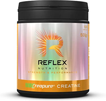 Reflex Creapure Creatine Monohydrate 500 g Strength and Endurance Supplement