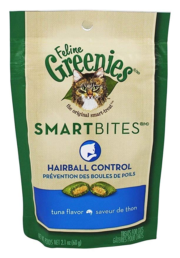 Greenies Smartbite Hairball Tuna Cat Treat (1)