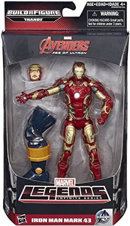 Marvel Legends Infinite Series Iron Man Mark 43 6-Inch Figure