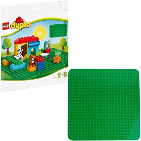 LEGO 2304 DUPLO Classic Large Green Building Plate, Toys for Preschool Kids