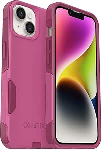 OtterBox Commuter Series Case for iPhone 14 & iPhone 13 (Only) - Non-Retail Packaging - Into The Fuchsia (Pink)