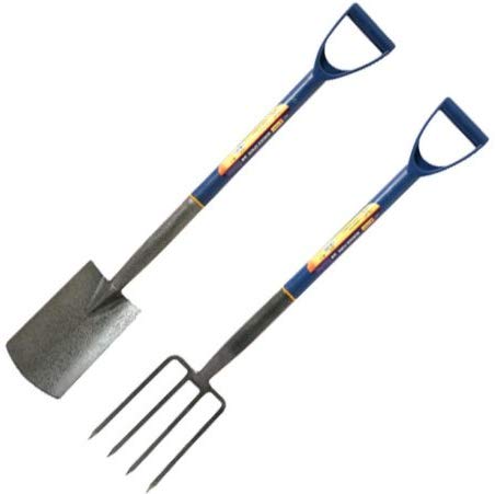 Marksman - Carbon Steel Garden Fork and Spade - Specially Designed for Women
