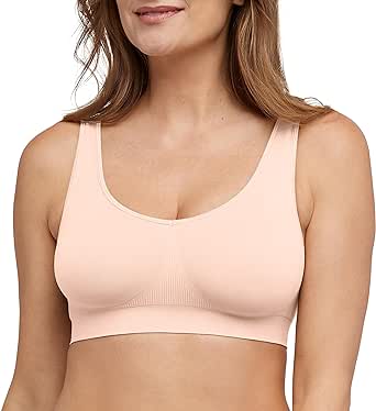 Bali One Smooth U Wireless Bra, Seamless No-Bulge Shapewear Bra, Pullover Bralette with No-Roll Underband and No-Dig Straps