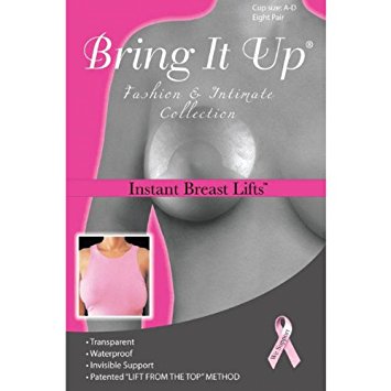 BringIt Up Instant Breast Lift Clear for A-D Cups 8 pair