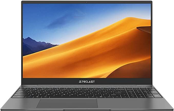 Laptop 15.6 Inch 8GB RAM 256GB ROM, TECLAST F15 Plus 2 Notebook, Windows 10/11 Computer, Intel N4120 Quad Core Processor Up to 2.6Ghz, 1920*1080P FHD, Type-C, USB, Mini-HDMI, Metal Lightweight 1.65Kg