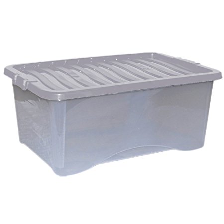 45 Litre Plastic Storage Box - Pack of 5