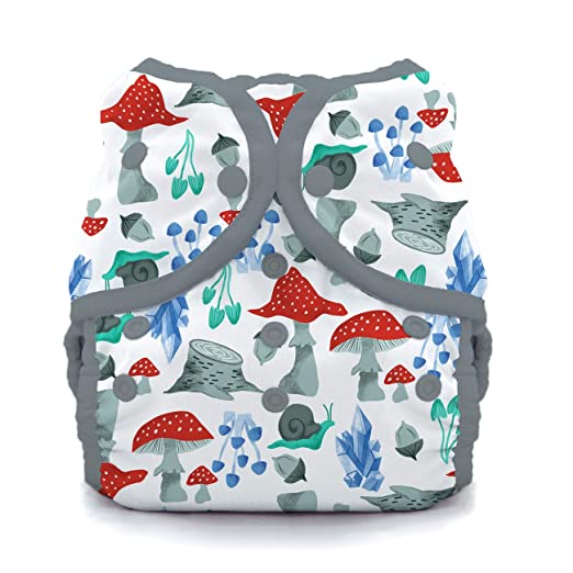 Thirsties Duo Wrap Cloth Diaper Cover, Snap Closure, Forest Frolic Size Three (40-60  lbs)