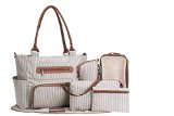 SoHo Collection Grand Central 7 pieces Diaper Bag set Limited time offer