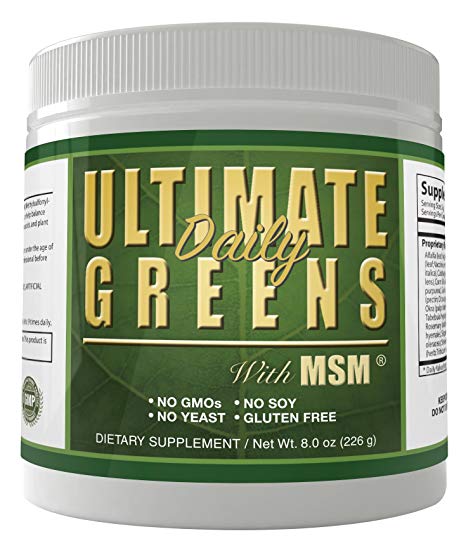 Daily Health, Ultimate Greens Powder, 8oz 1 Pack