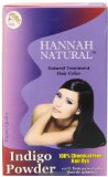 Hannah Natural 100 Pure Indigo Powder for Hair Dye 100 Gram