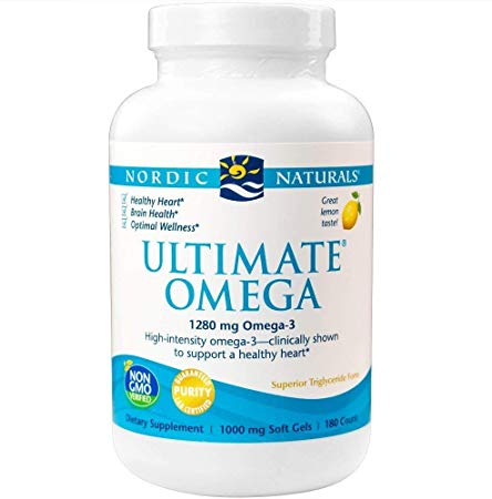 2 Pack Ultimate Omega Lemon By Nordic Naturals 2 X 180 Softgels