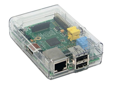 Transparent Clear Closed Case for Raspberry Pi Model B