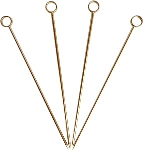 Cocktail Kingdom Cocktail Picks, 12 pack, gold