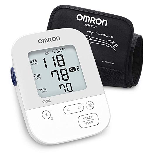 Omron Healthcare Silver Wireless Upper Arm Blood Pressure Monitor