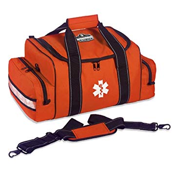 Ergodyne Arsenal 5215 Large Medic First Responder Trauma Duffel Bag with Shoulder Strap, Orange