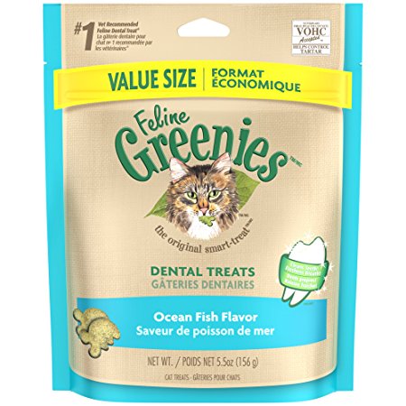 FELINE GREENIES Dental Cat Treats