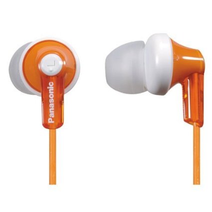 Panasonic RPHJE120D In-Ear Headphone Orange
