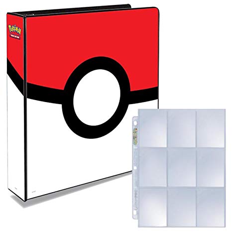 Ultra Pro Pokemon Pokeball 3-Ring Binder with 25 Platinum 9-Pocket Pages