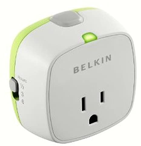 Belkin Conserve Socket Energy Saving Outlet with Timer, F7C009q