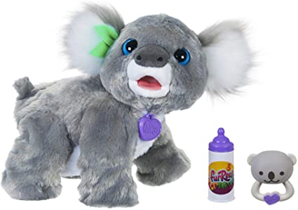 FurReal Friends Koala Kristy Interactive Plush Pet Toy, 60 Plus Sounds and Reactions, Age 4 and Up