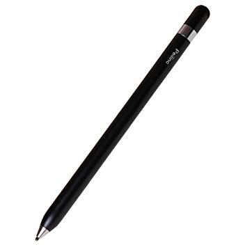Active Stylus Pen for Touch Screen – Capacitive Stylus Pens Rechargeable Accurate Point, Fine Tip Metal Electronic Styli Active Smart Pencil Digital Pen Compatible All Touch Screen Devices (Black)