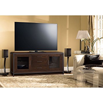 Bello SUTTON Audio/Video Cabinet for TVs up to 70", Brown