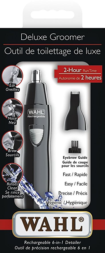 Wahl 5556 Deluxe Groomer Rechargeable 6-in-1 Detailer