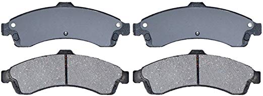 ACDelco 14D882CH Advantage Ceramic Front Disc Brake Pad Set with Hardware