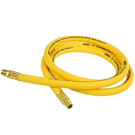 DeWalt DXCM012-0209 3/8” x 6’ Premium Hybrid Lead-In Hose